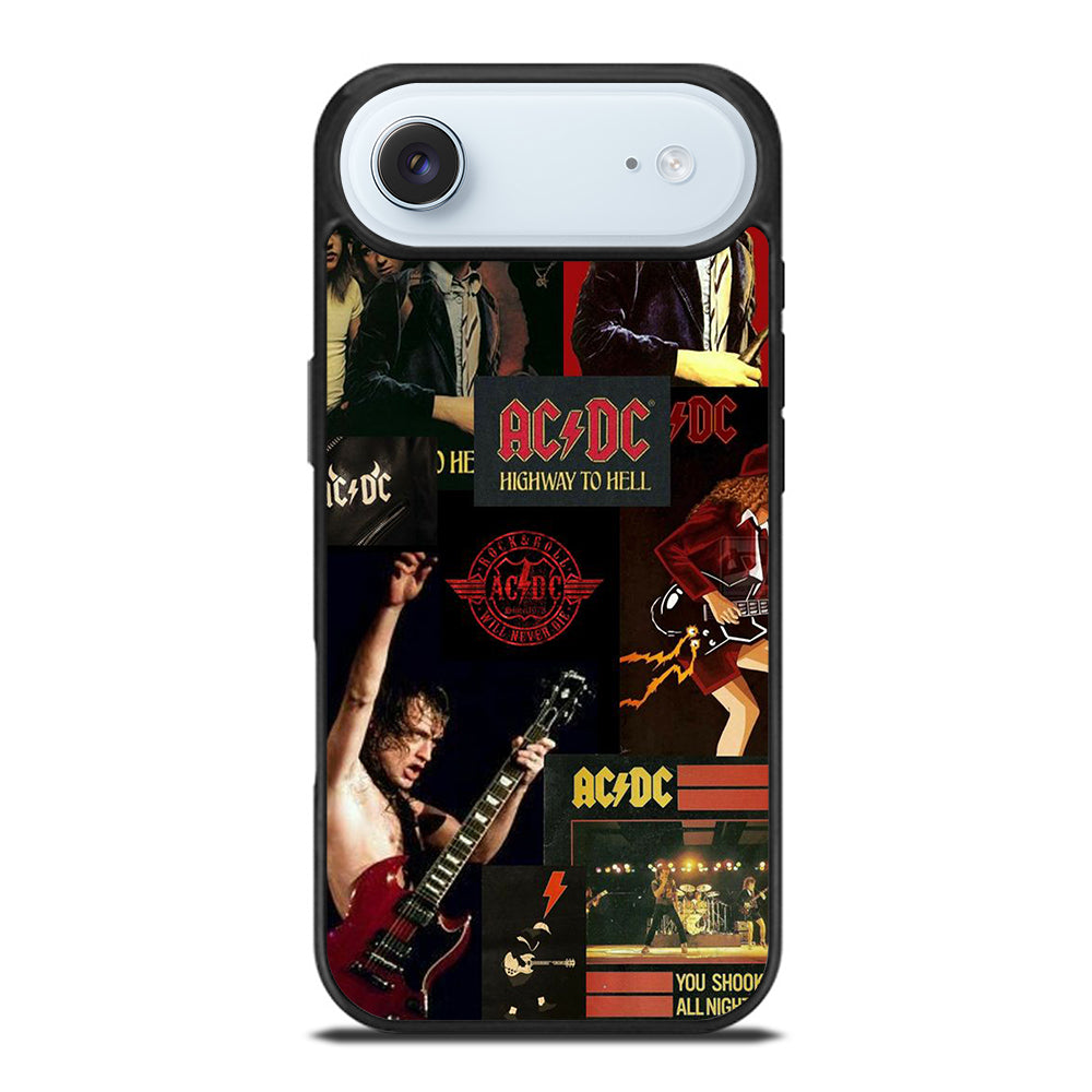 ACDC ROCK BAND COLLAGE iPhone Air Case Cover