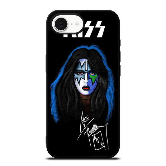 ACE FREHLEY SIGNATURE KISS BAND iPhone 16e Case Cover