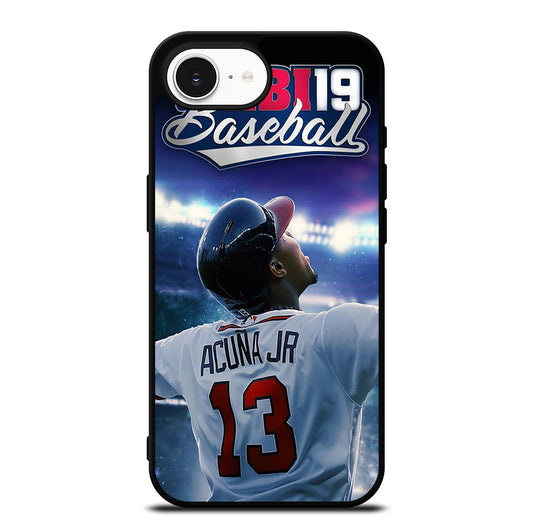 ACUNA JR ATLANTA BRAVES 13 BASEBALL iPhone 16e Case Cover