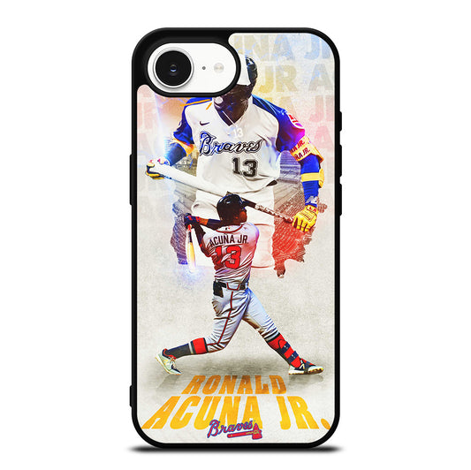 ACUNA JR ATLANTA BRAVES NBA iPhone 16e Case Cover