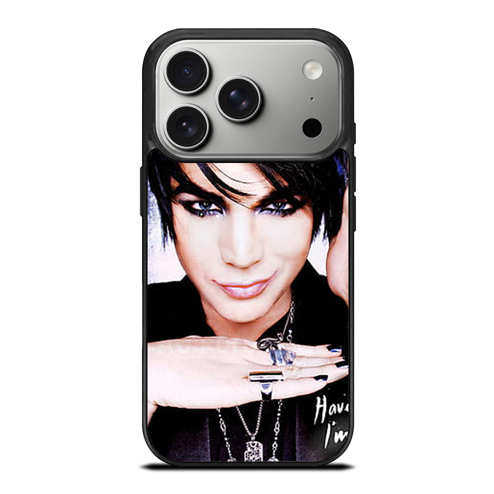 ADAM LAMBERT SINGER NEW iPhone 17 Pro Case Cover
