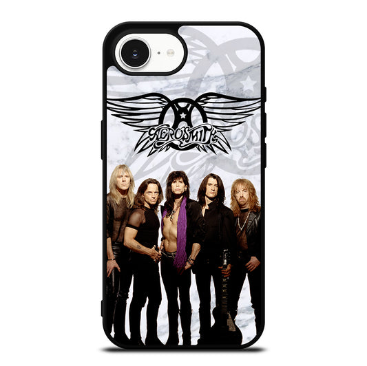 AEROSMITH ROCK BAND MARBLE iPhone 16e Case Cover
