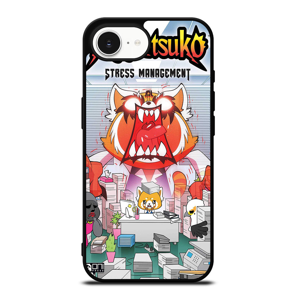 AGGRETSUKO STRESS MANAGEMENT iPhone 16e Case Cover