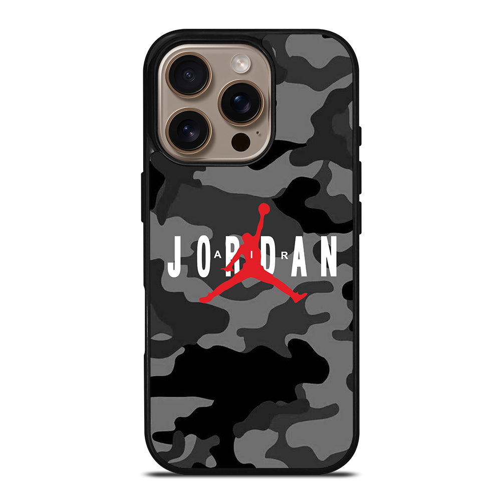 AIR JORDAN CAMO 1 iPhone 16 Pro Case Cover