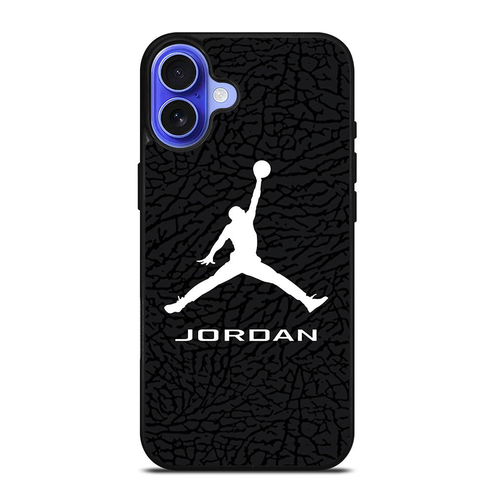 AIR JORDAN ELEPHANT SKIN iPhone 16 Case Cover