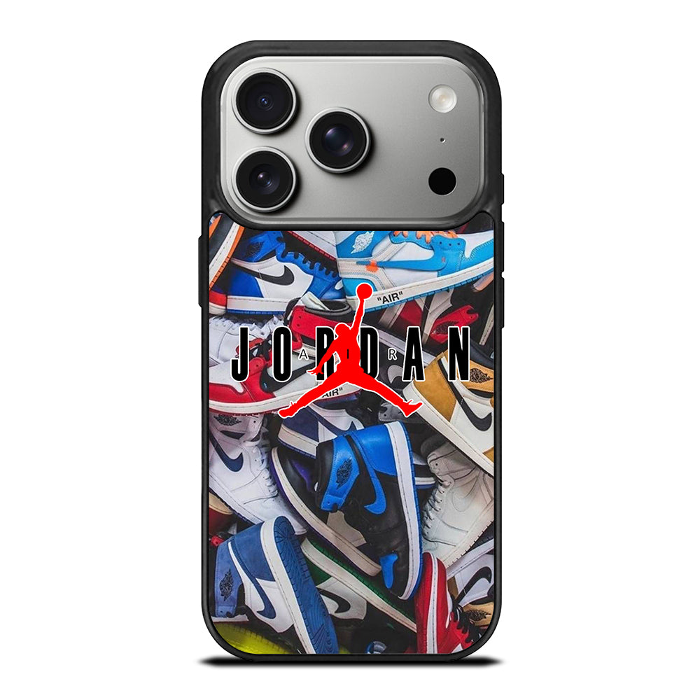 AIR JORDAN SHOES PATTERN LOGO iPhone 17 Pro Case Cover