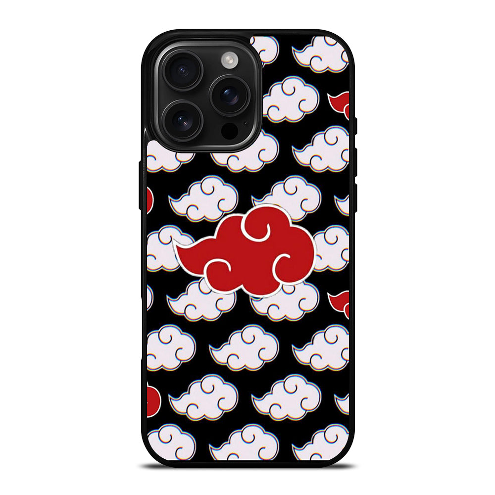 AKATSUKI CLOUDS NARUTO 2 iPhone 16 Pro Max Case Cover
