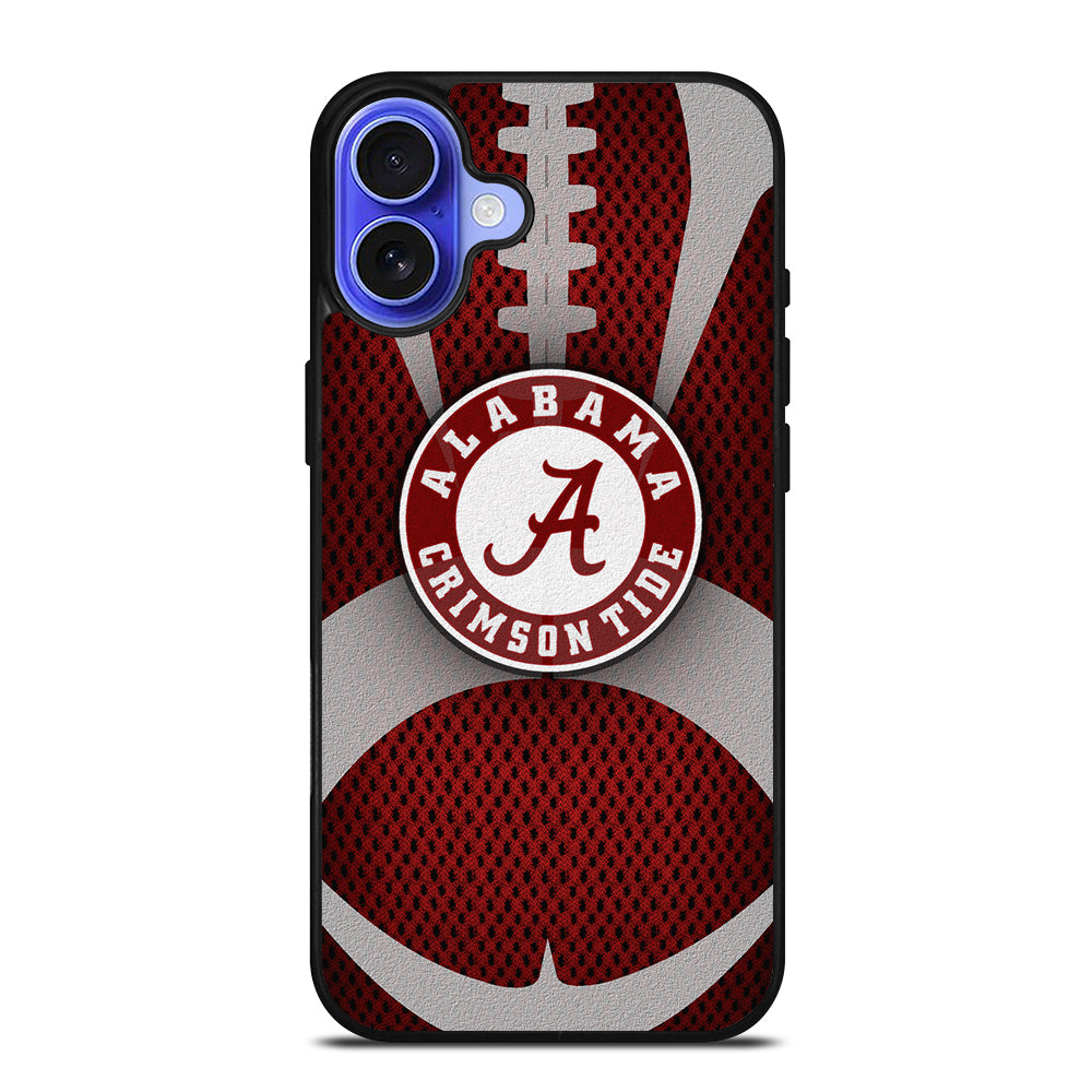 ALABAMA CRIMSON TIDE NFL LOGO 3 iPhone 16 Case Cover