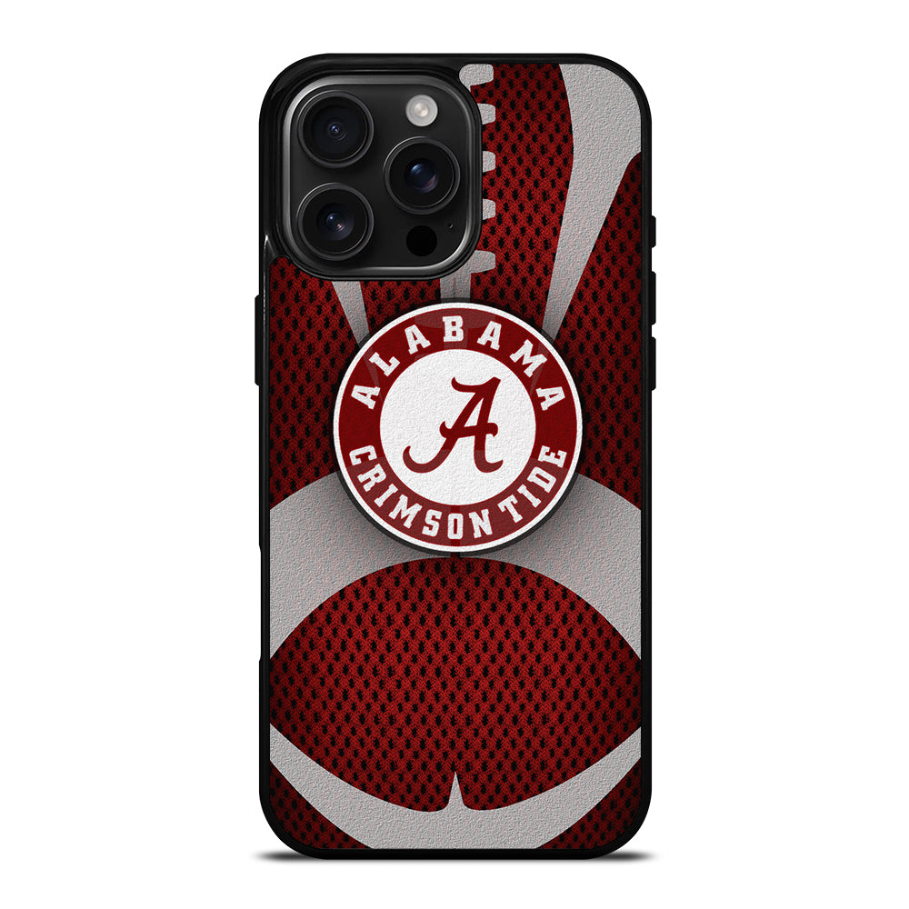 ALABAMA CRIMSON TIDE NFL LOGO 3 iPhone 16 Pro Max Case Cover