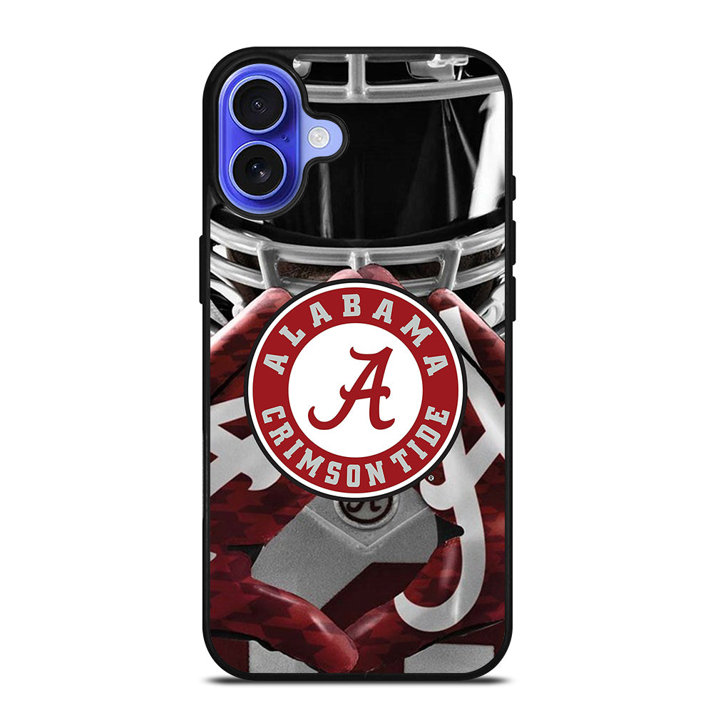 ALABAMA CRIMSON TIDE NFL LOGO 4 iPhone 16 Case Cover