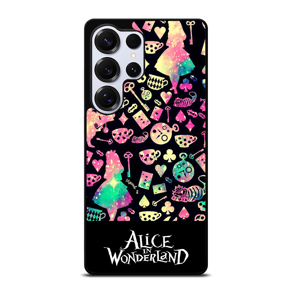 ALICE IN WONDERLAND PATTERN Samsung Galaxy S25 Ultra Case Cover