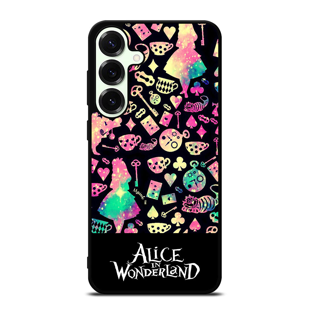 ALICE IN WONDERLAND PATTERN Samsung Galaxy S25 Plus Case Cover