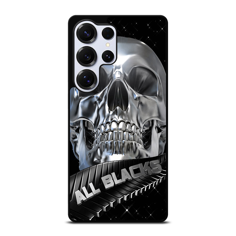 ALL BLACKS NEW ZEALAND RUGBY SKULL Samsung Galaxy S25 Ultra Case Cover