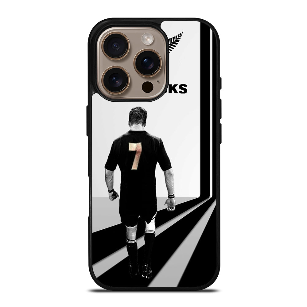ALL BLACKS NEW ZEALAND RUGBY TEAM 1 iPhone 16 Pro Case Cover