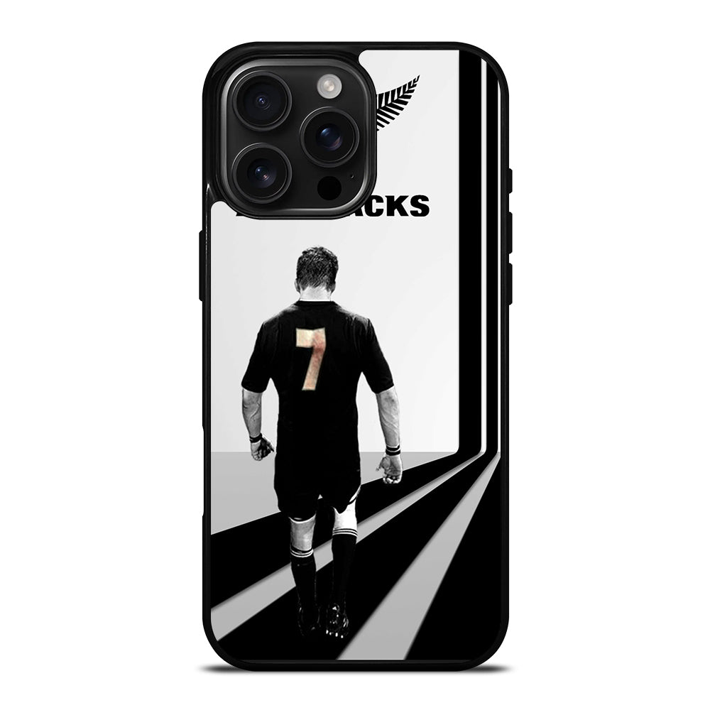 ALL BLACKS NEW ZEALAND RUGBY TEAM 1 iPhone 16 Pro Max Case Cover