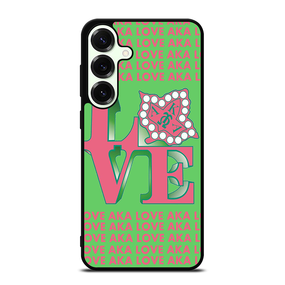 ALPHA KAPPA ALPHA LOVE Samsung Galaxy S25 Plus Case Cover