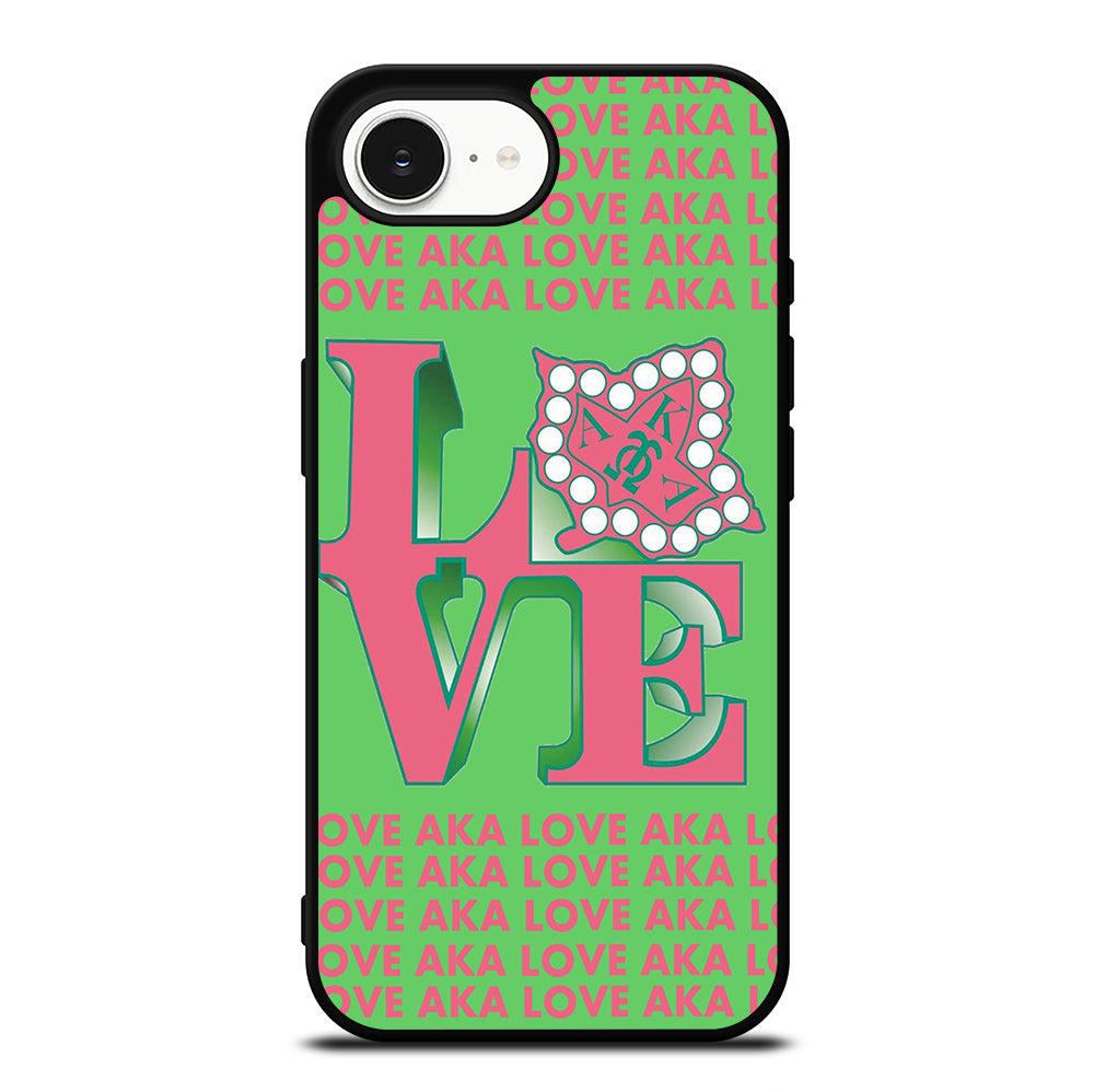ALPHA KAPPA ALPHA LOVE iPhone 16e Case Cover