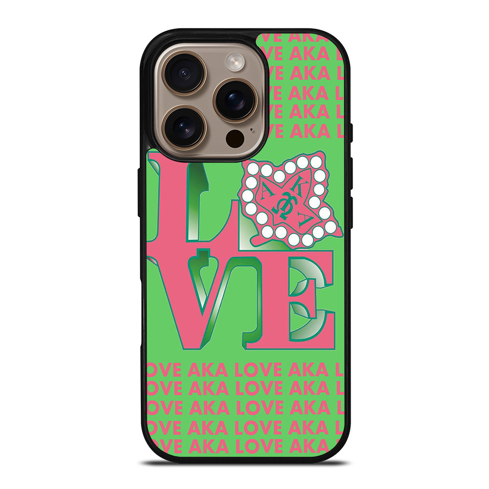 ALPHA KAPPA ALPHA LOVE iPhone 16 Pro Case Cover