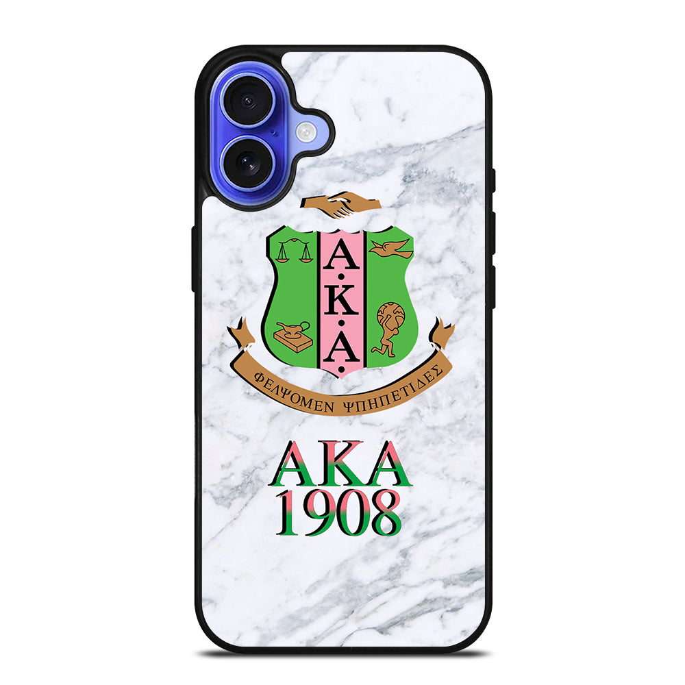 ALPHA KAPPA ALPHA MARBLE iPhone 16 Case Cover
