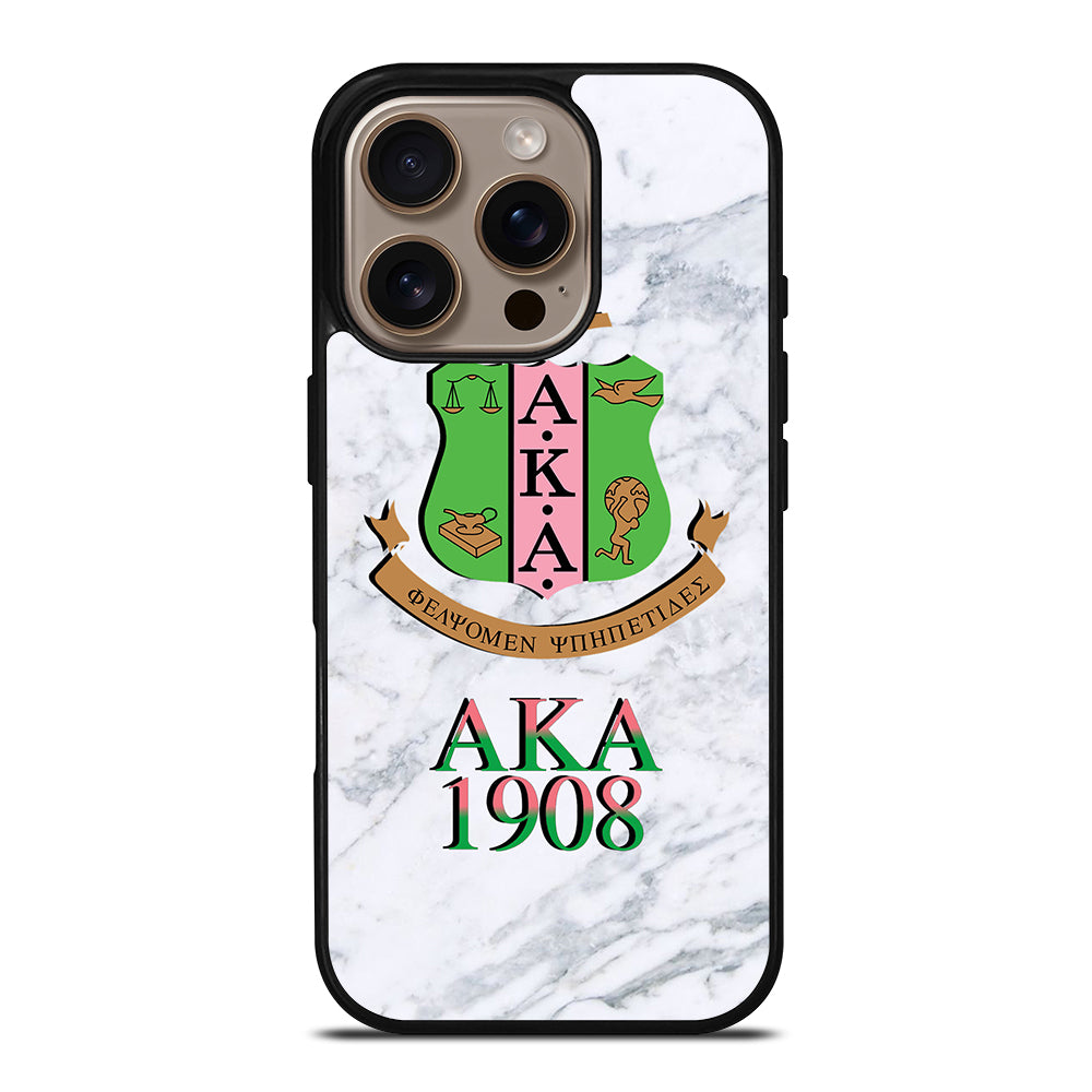 ALPHA KAPPA ALPHA MARBLE iPhone 16 Pro Case Cover