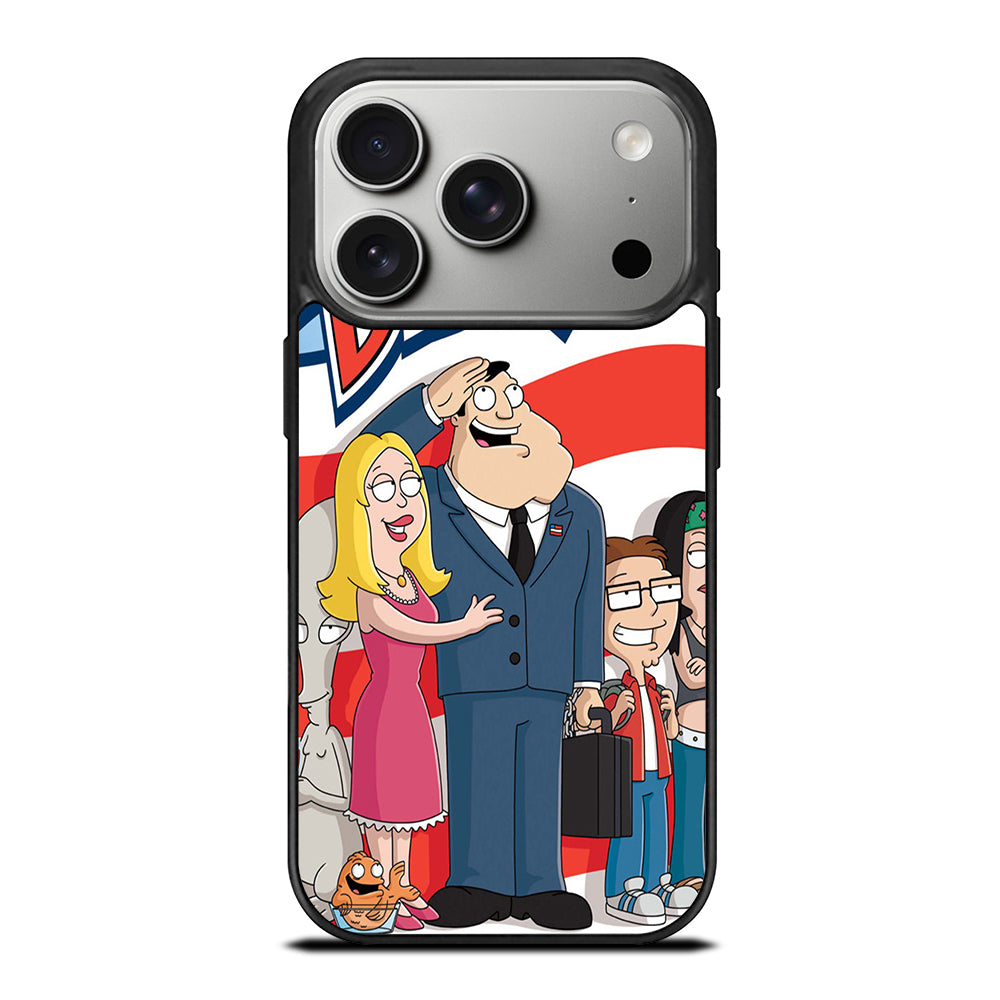 AMERICAN DAD CARTOON SERIES iPhone 17 Pro Case Cover