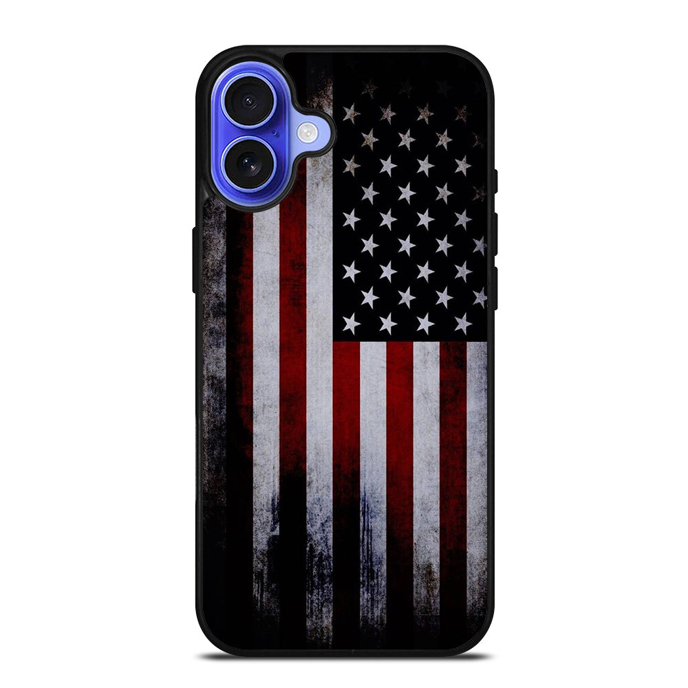 AMERICAN FLAG ART iPhone 16 Case Cover
