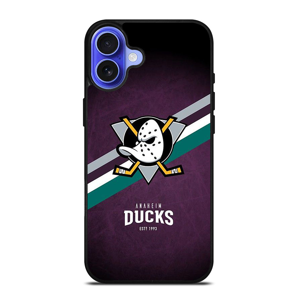 ANAHEIM DUCKS FOOTBALL LOGO iPhone 16 Case Cover