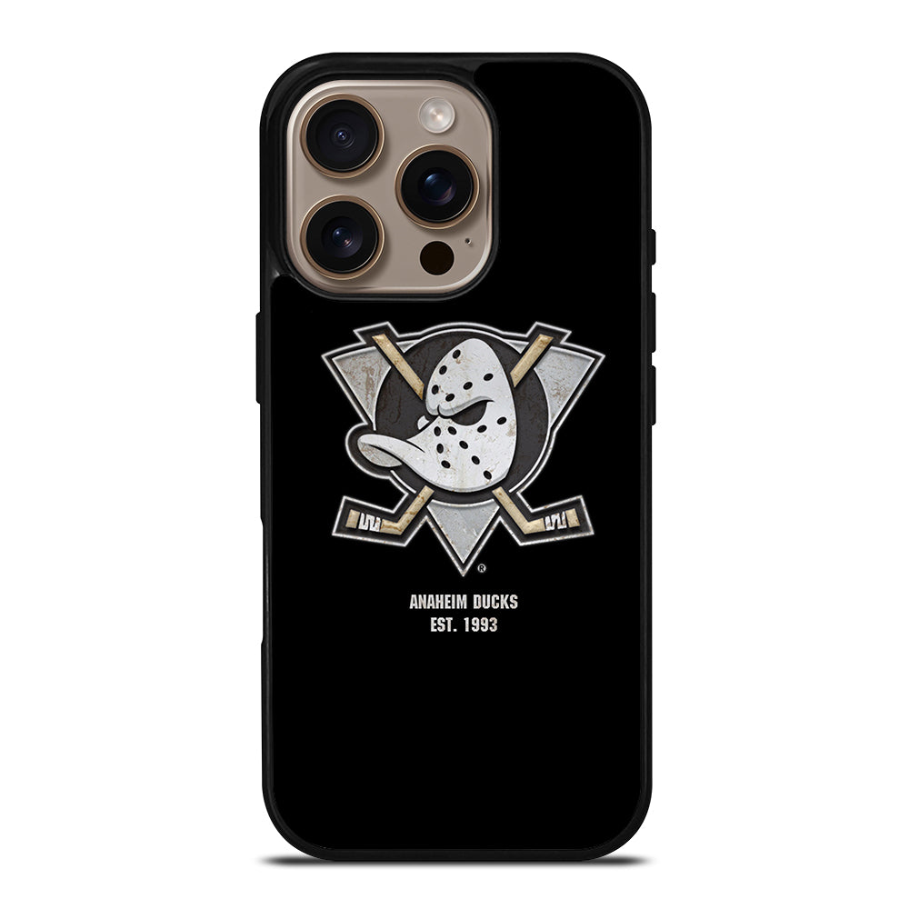 ANAHEIM DUCKS FOOTBALL LOGO 2 iPhone 16 Pro Case Cover