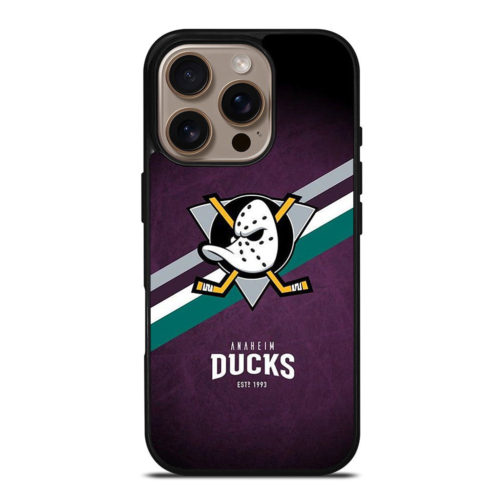 ANAHEIM DUCKS FOOTBALL LOGO iPhone 16 Pro Case Cover