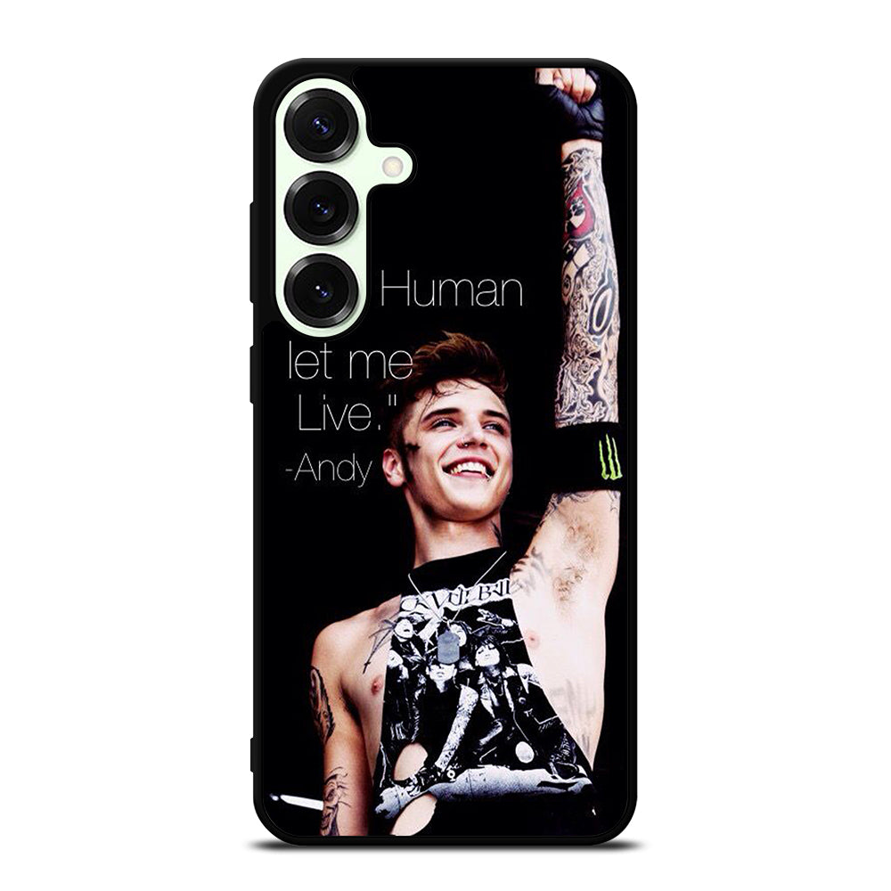 ANDY BIERSACK BLACK VEIL BRIDES QUOTE Samsung Galaxy S25 Plus Case Cover