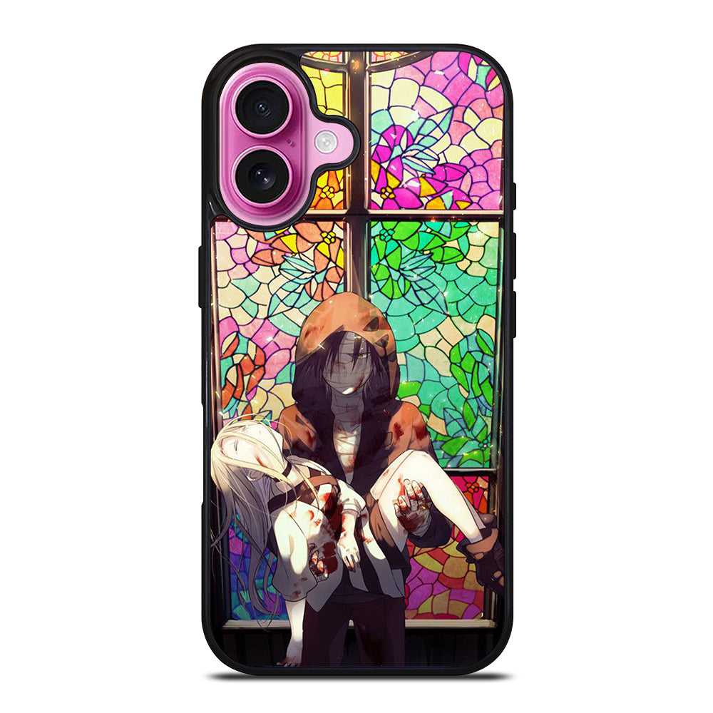 ANGELS OF DEATH STAINED GLASS iPhone 16 Plus Case Cover