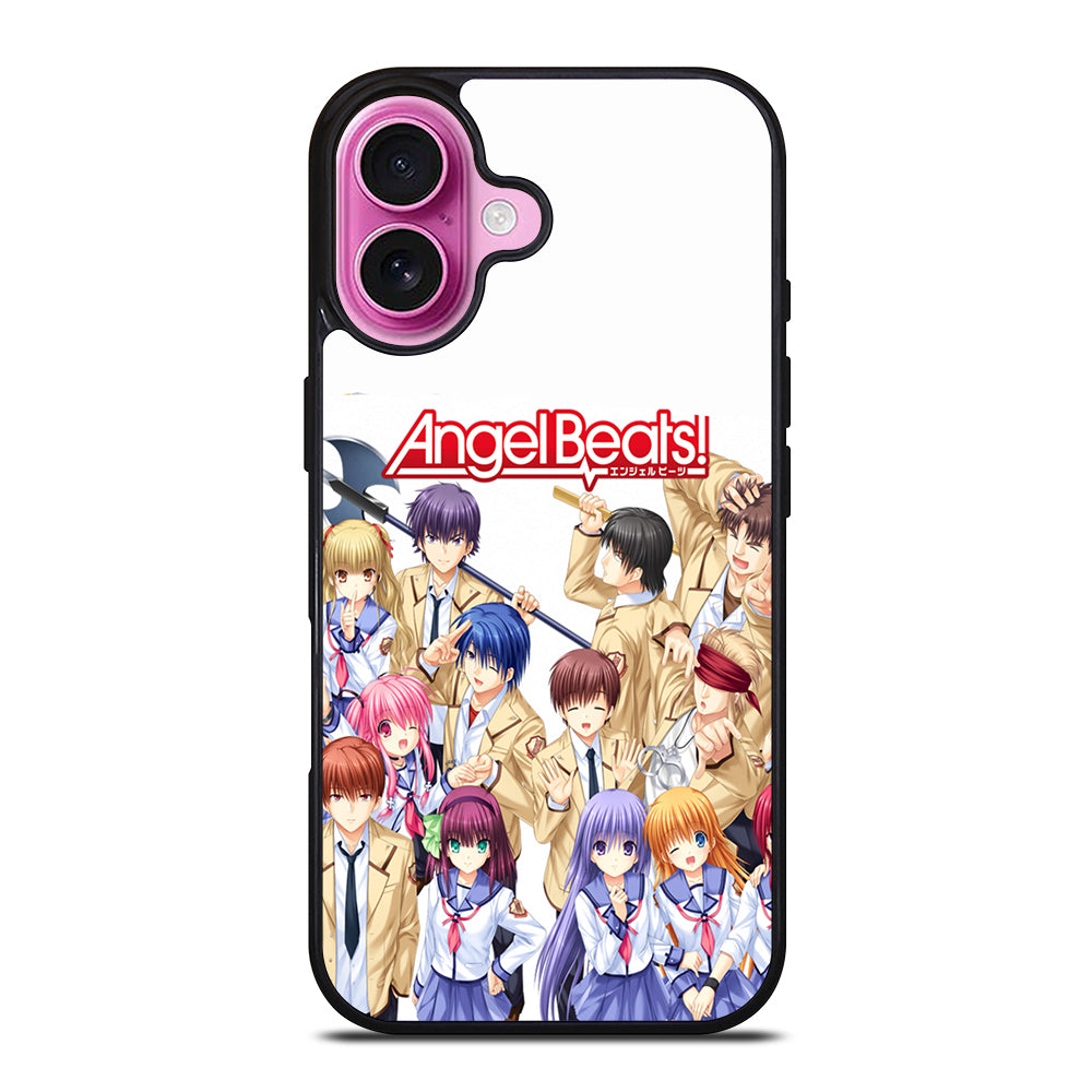 ANGEL BEATS ALL CHARACTER iPhone 16 Plus Case Cover