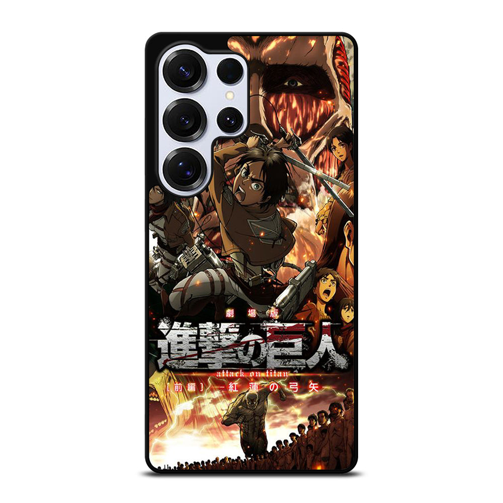 ANIME ATTACK ON TITAN CHARACTER Samsung Galaxy S25 Ultra Case Cover