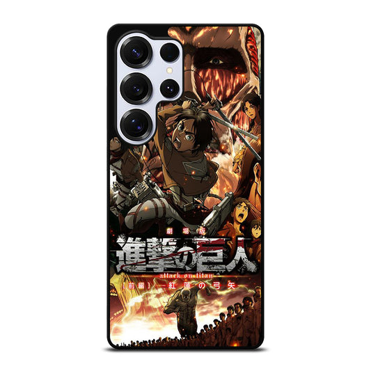 ANIME ATTACK ON TITAN CHARACTER Samsung Galaxy S25 Ultra Case Cover