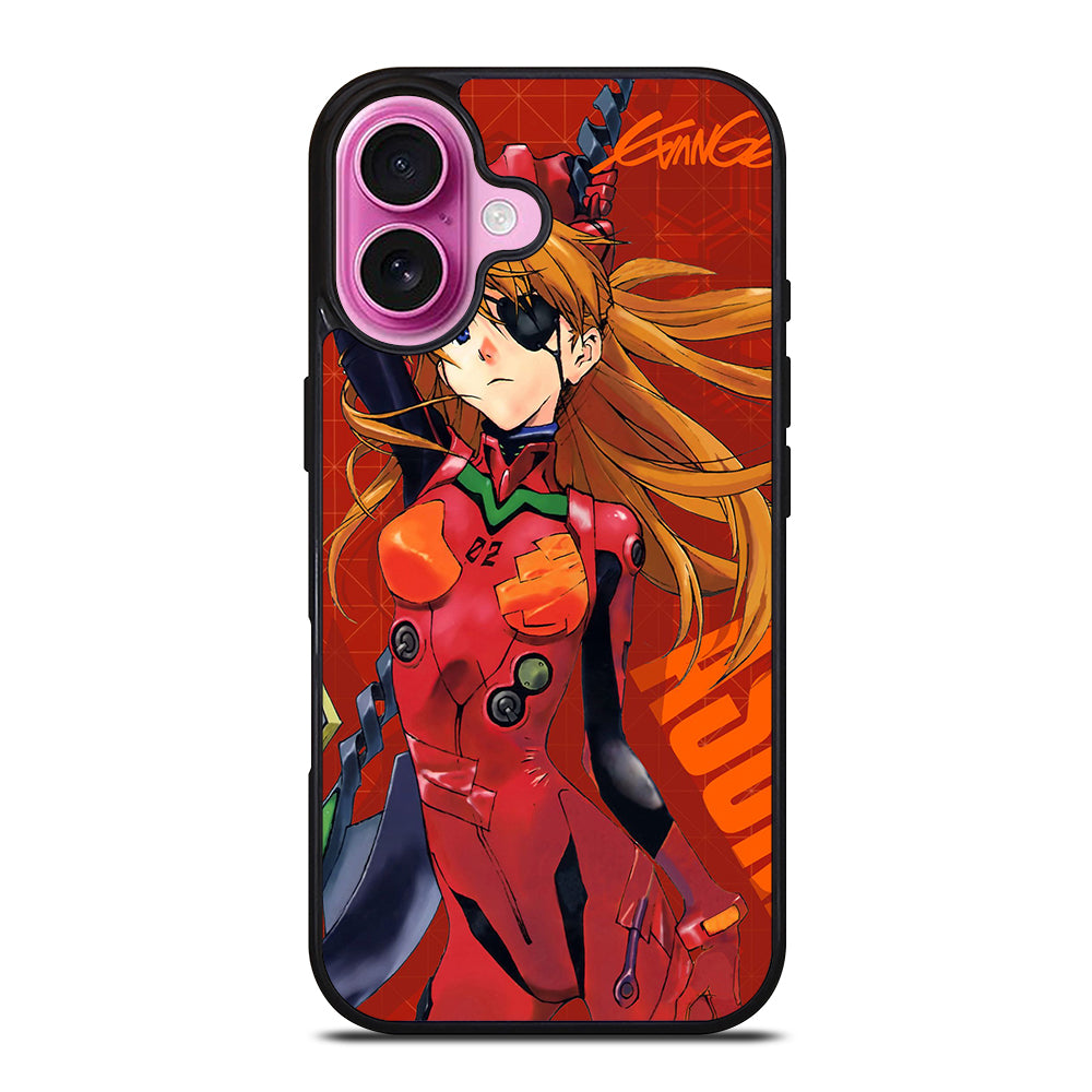 ANIME EVANGELION ASUKA iPhone 16 Plus Case Cover