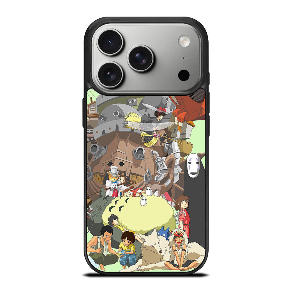 ANIME STUDIO GHIBLI ALL CARACTER iPhone 17 Pro Case Cover