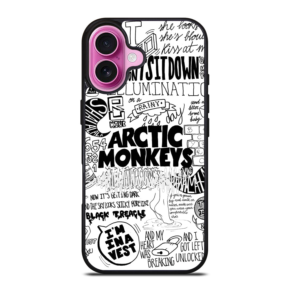 ARCTIC MONKEYS LYRIC iPhone 16 Plus Case Cover