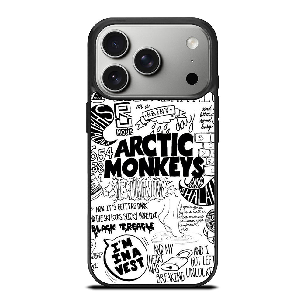 ARCTIC MONKEYS SONGS LYRIC iPhone 17 Pro Case Cover