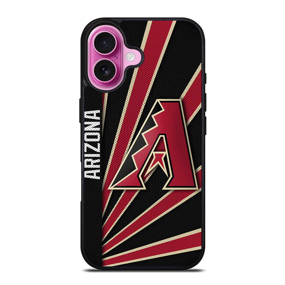 ARIZONA DIAMONDBACKS MLB LOGO 3 iPhone 16 Plus Case Cover