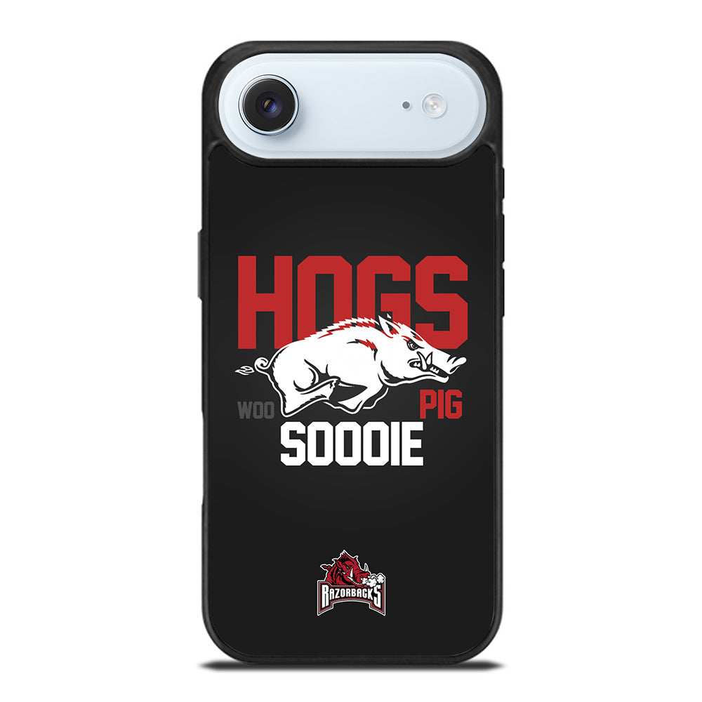 ARKANSAS RAZORBACKS HOGS WOO PIG SOODIE iPhone Air Case Cover
