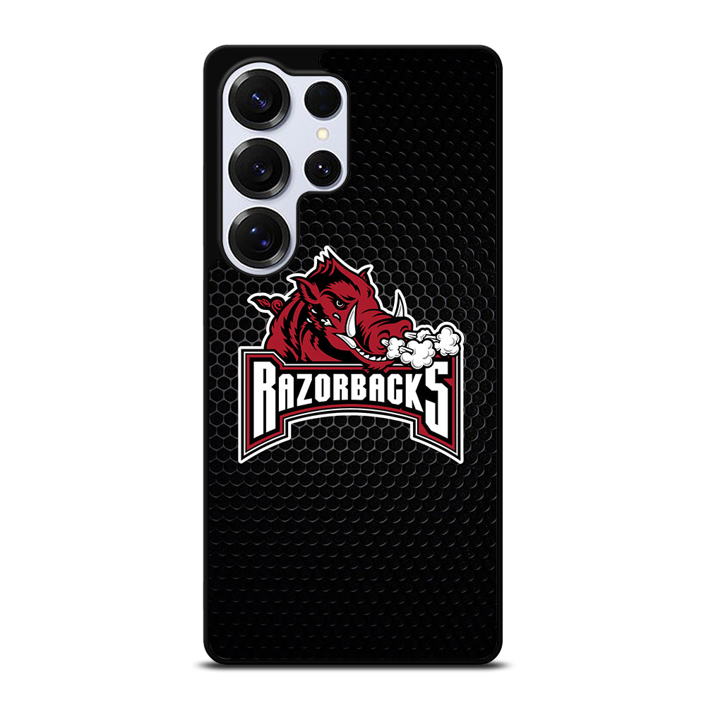ARKANSAS RAZORBACKS METAL LOGO Samsung Galaxy S25 Ultra Case Cover