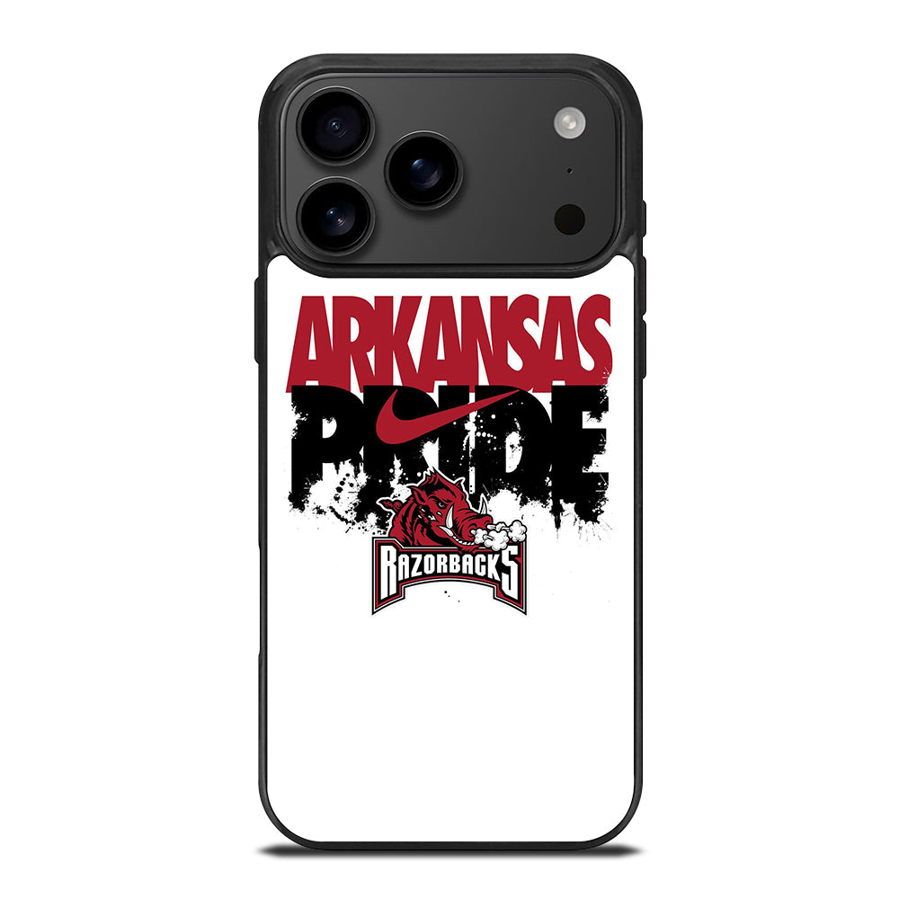 ARKANSAS RAZORBACKS PRIDE LOGO iPhone 17 Pro Max Case Cover