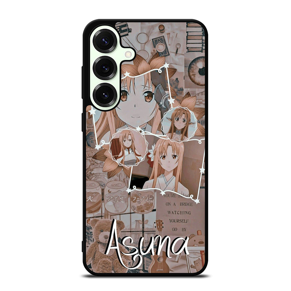 ASUNA YUUKI SWORD ART ONLINE COLLAGE Samsung Galaxy S25 Plus Case Cover