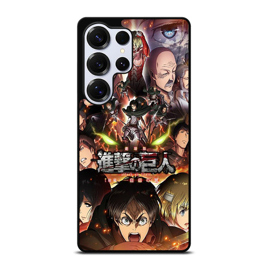 ATTACK ON TITAN CHARACTER ANIME Samsung Galaxy S25 Ultra Case Cover