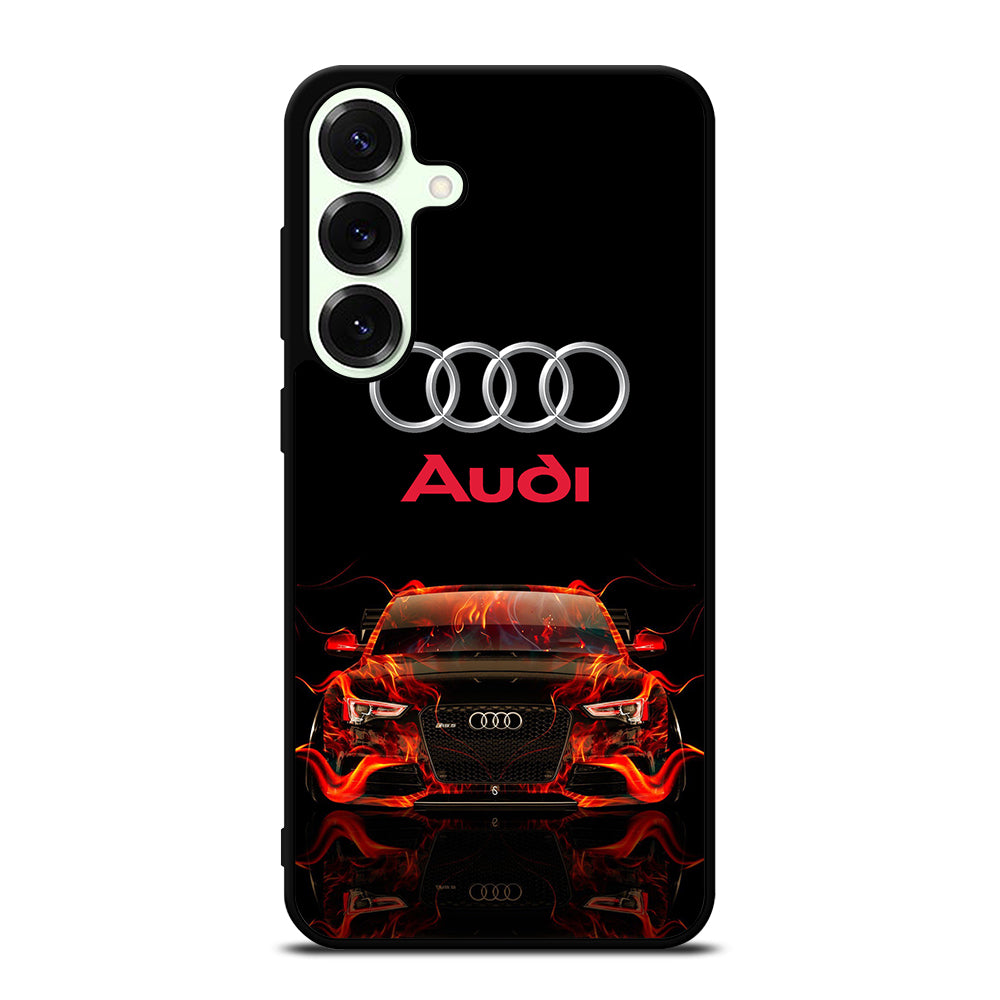 AUDI CAR FLAME LOGO Samsung Galaxy S25 Plus Case Cover