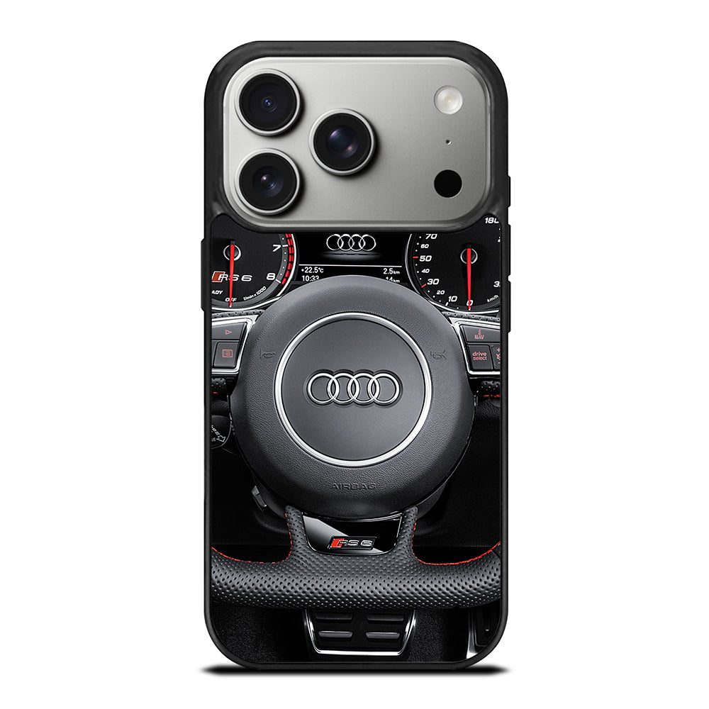 AUDI CAR STEERING WHEEL iPhone 17 Pro Case Cover