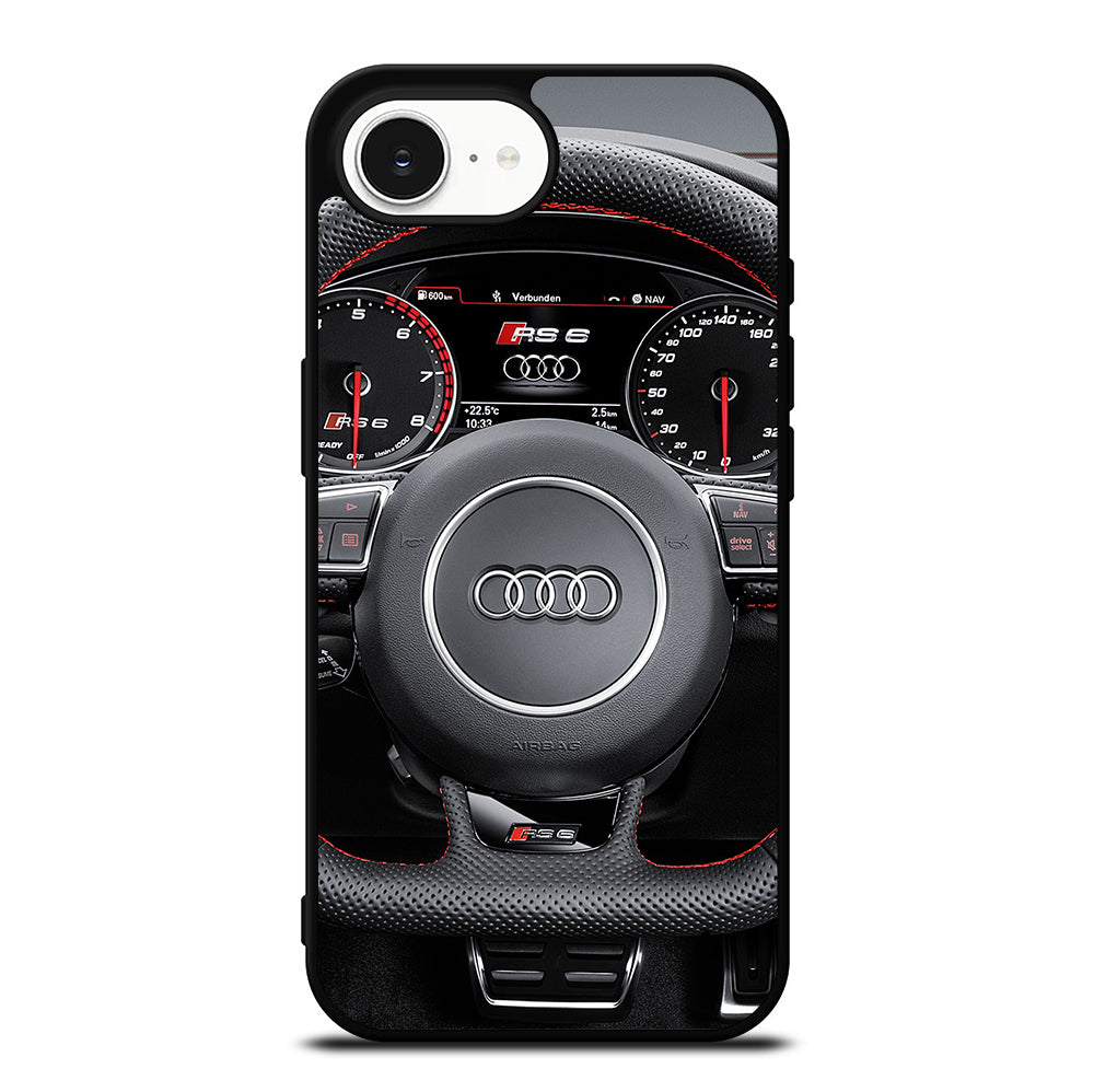 AUDI CAR STEERING WHEEL iPhone 16e Case Cover