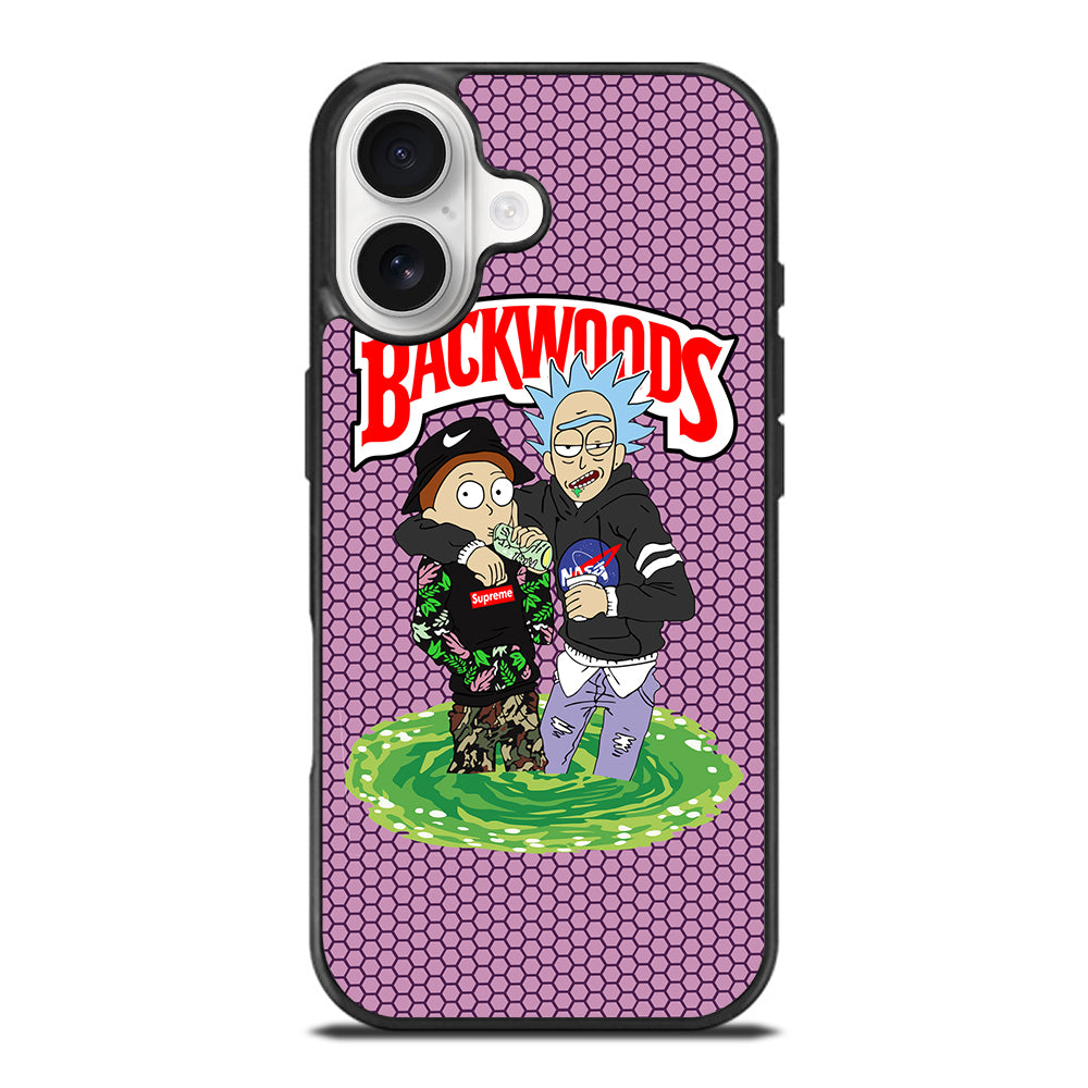 BACKWOODS RICK AND MORTY iPhone 17 Case Cover