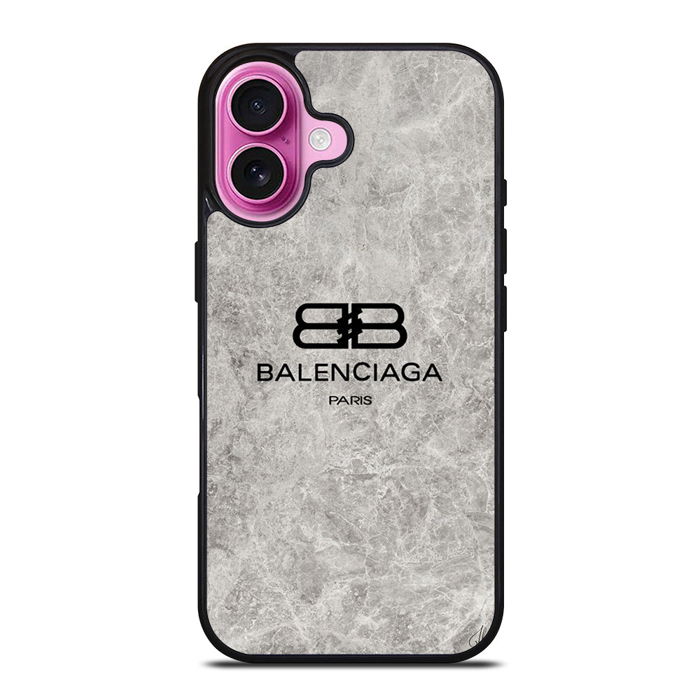 BALENCIAGA PARIS LOGO 1 iPhone 16 Plus Case Cover