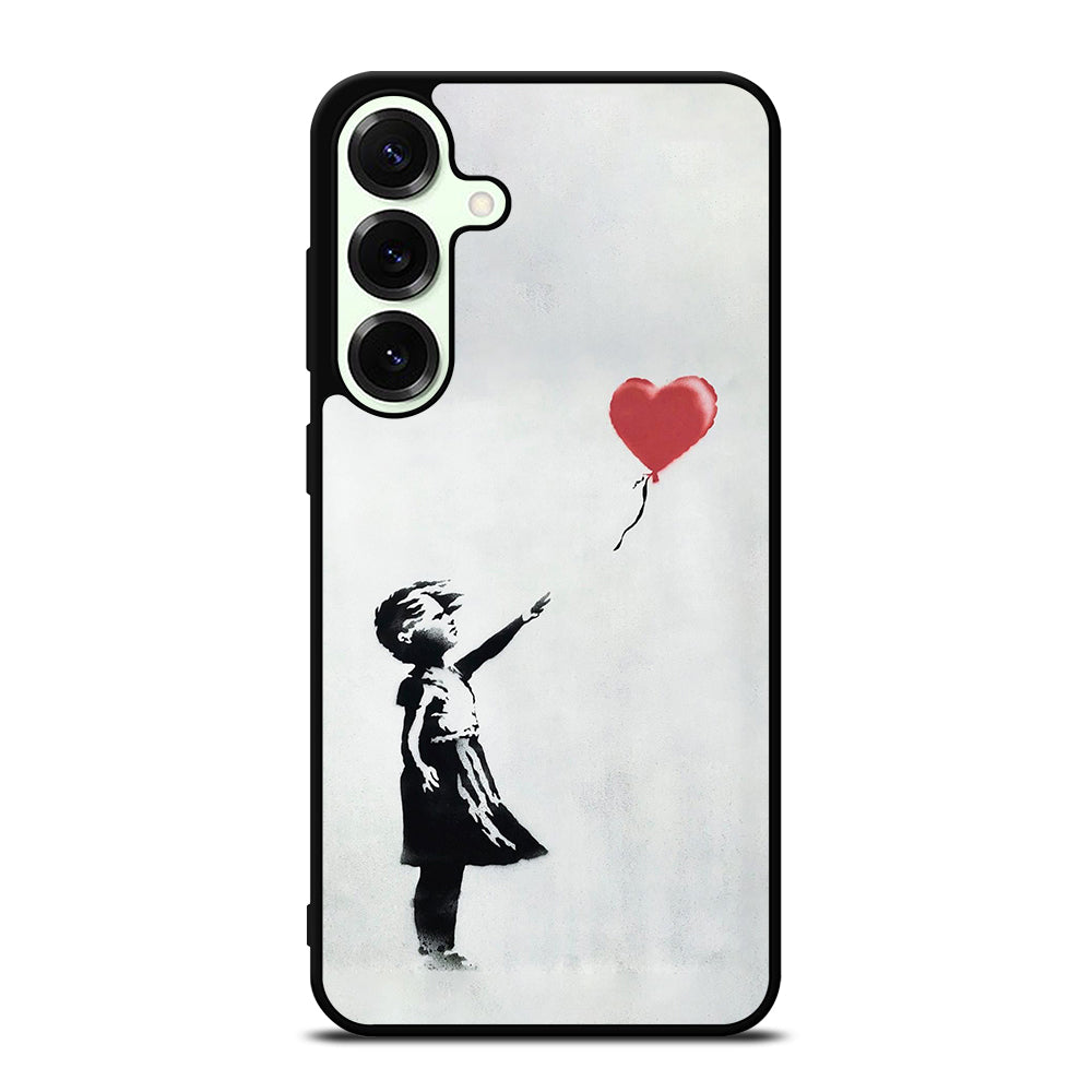 BANKSY BALLOON GIRL ART Samsung Galaxy S25 Plus Case Cover